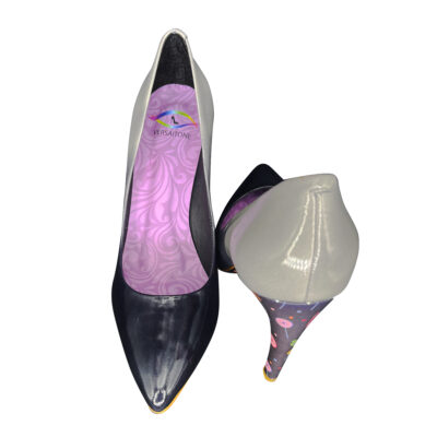 Sexy grey heels